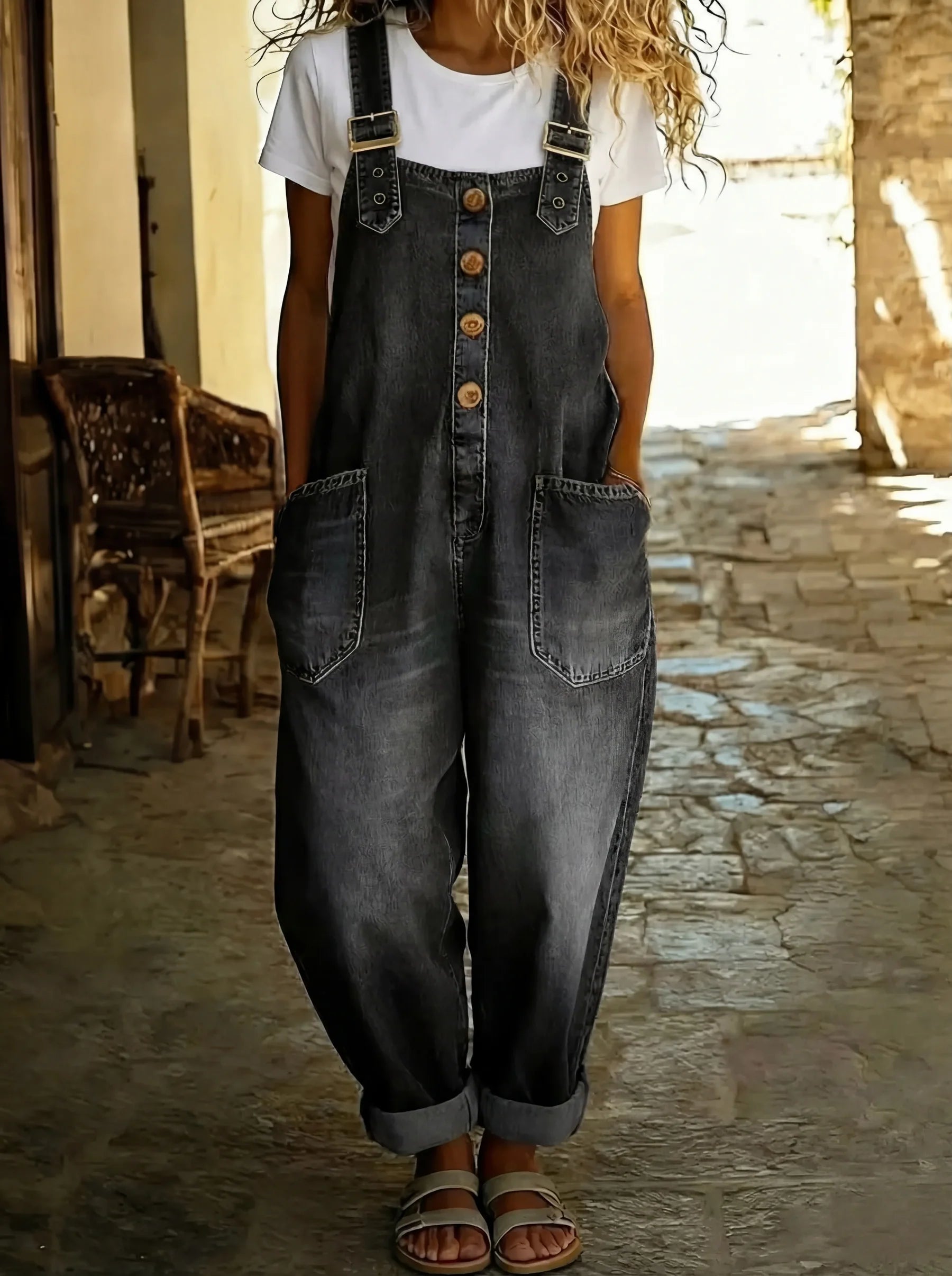 Rocio™ – Mono informal con hebilla ajustable