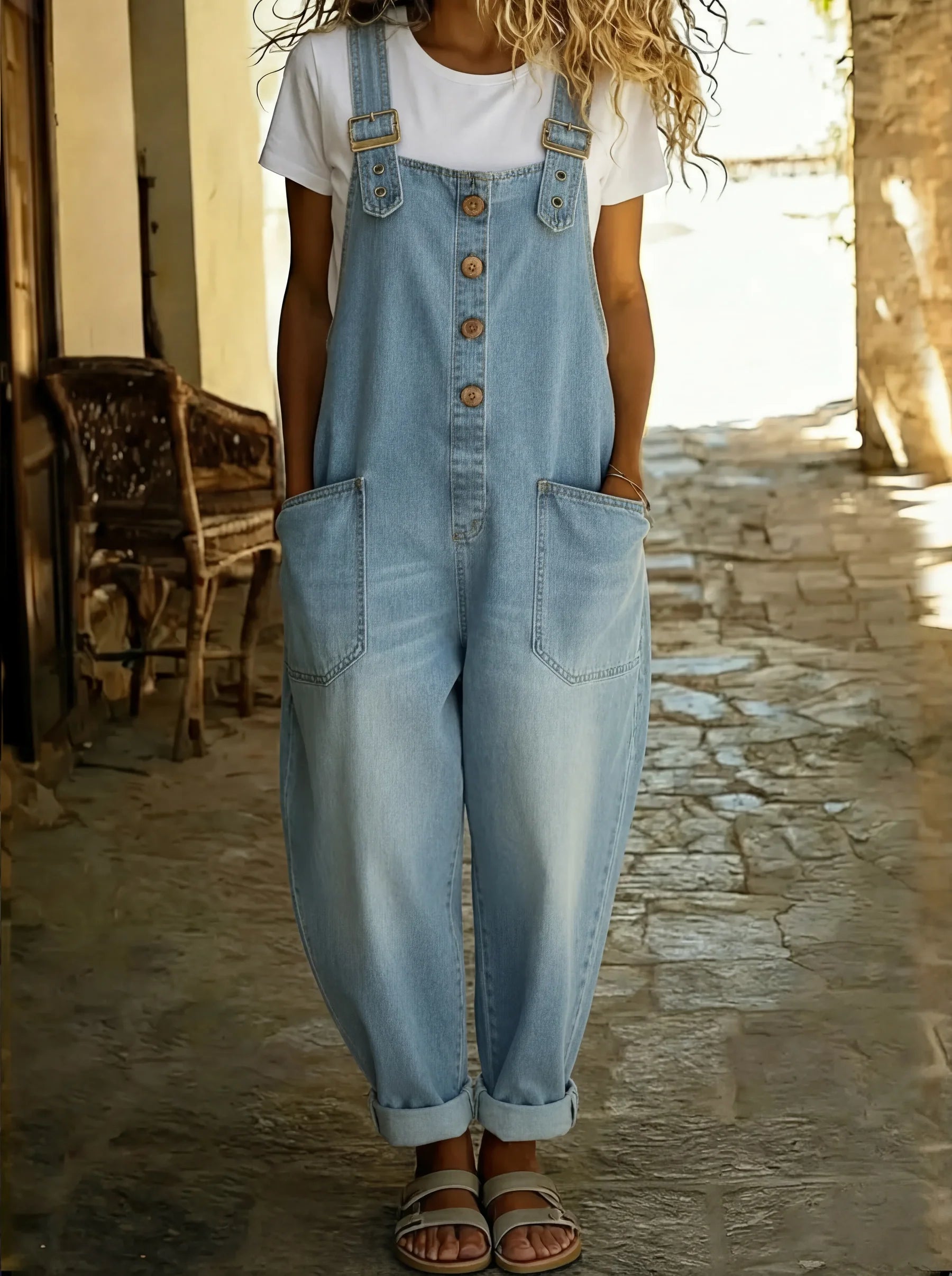 Rocio™ – Mono informal con hebilla ajustable